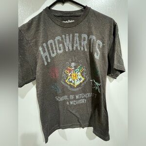 Warner Bros. Hogwarts School Kids T-Shirt - Dark Gray